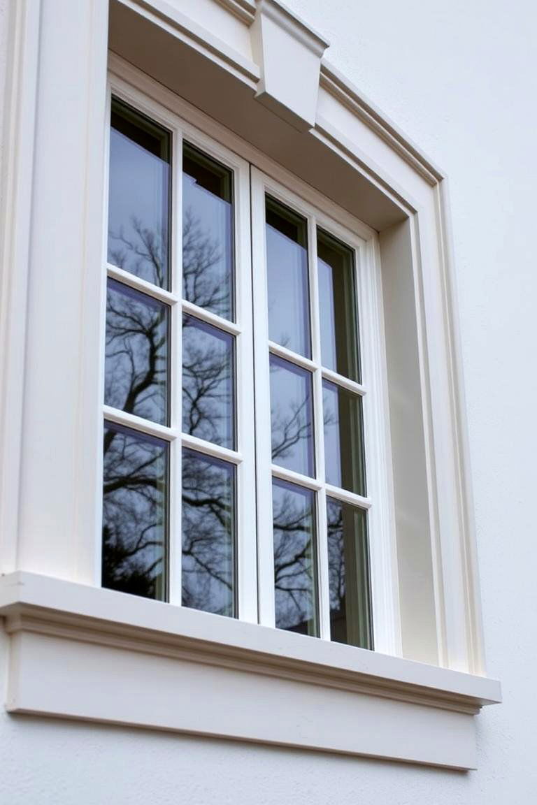 Wide Board Trim Presence - 24 Exterior Window Trim Ideas
