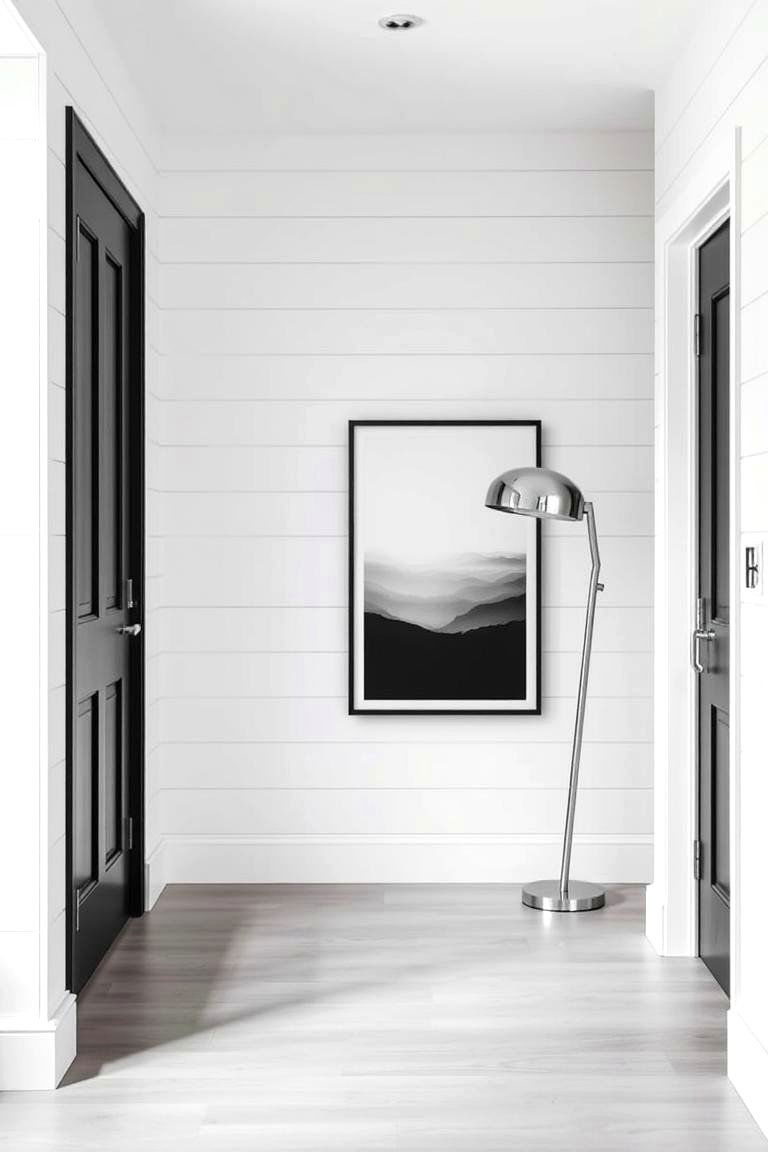 Wide Plank Shiplap - 24 Shiplap Wall Entryway Ideas