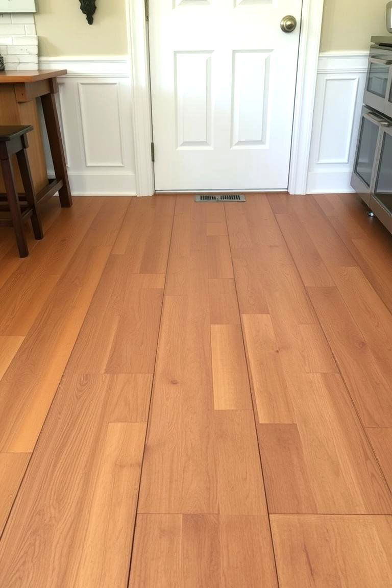 Wide Plank Transitions for Rustic Charm - 24 Floor Transition Ideas