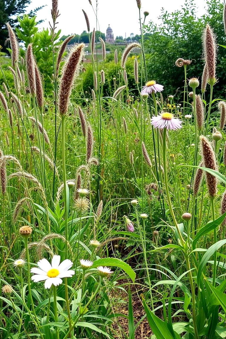 Wild Garden with Natural Plantings - 24 Front Yard Texas Flower Bed Ideas