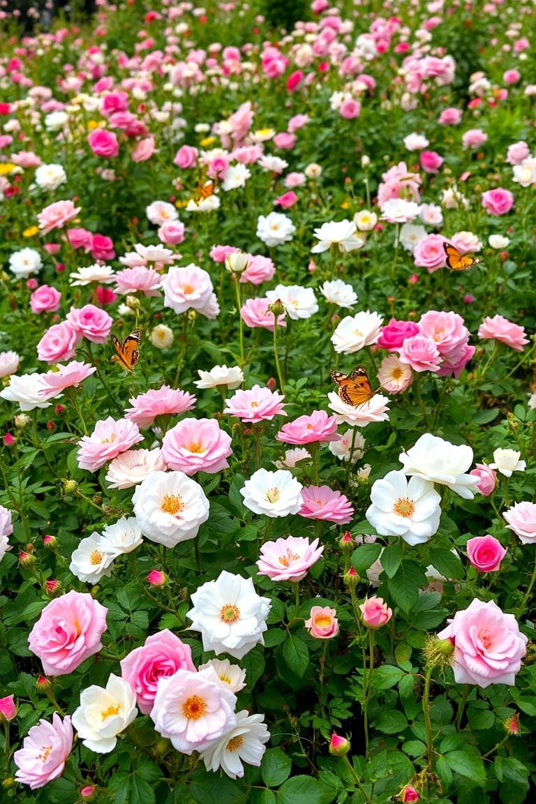 Wild Rose Meadow - 24 Rose Garden Ideas