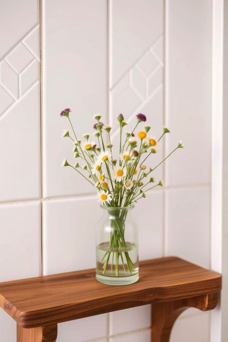 Wildflower Decor - 24 Rustic Bathroom Ideas