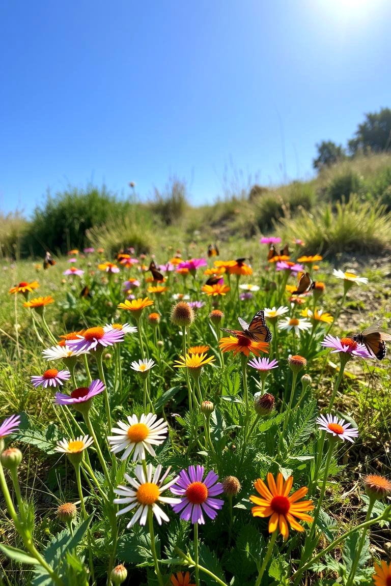 Wildflower Meadow Patch - 24 Memorial Garden Ideas