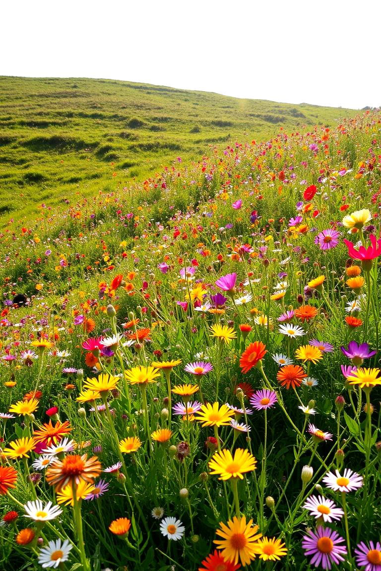 Wildflower Meadows - 24 hillside landscaping ideas
