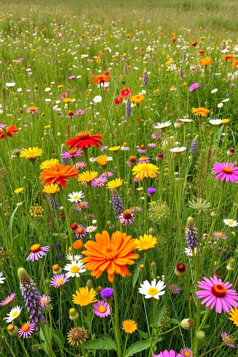 Wildflower Meadows - 24 Boho Garden Ideas