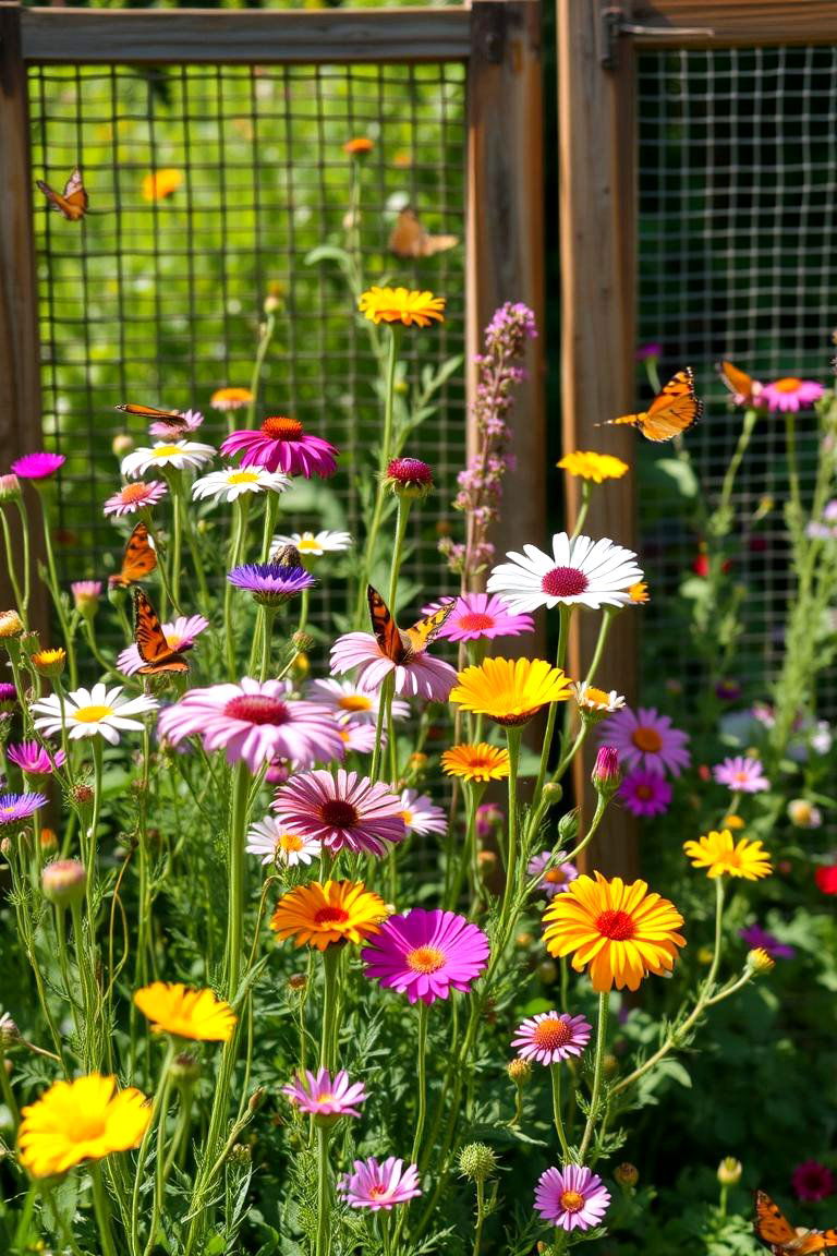 Wildflower Screens - 24 Garden Screening Ideas