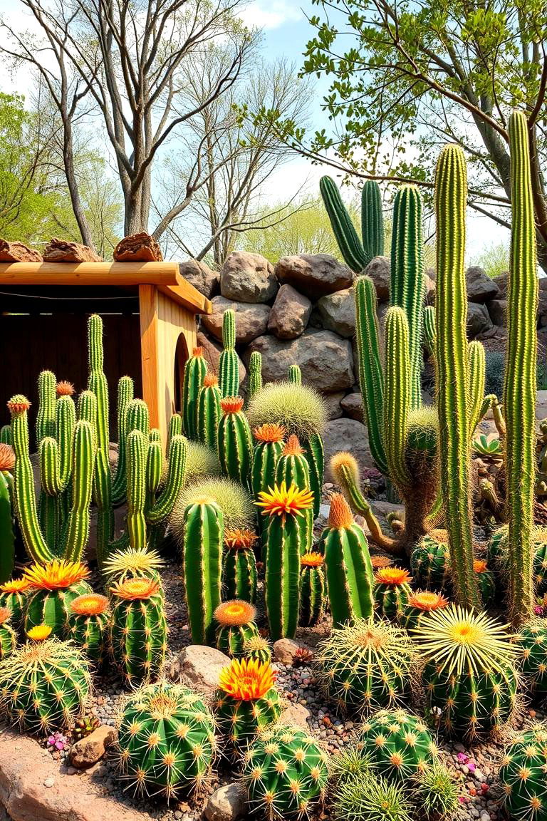 Wildlife Friendly Cactus Garden - 24 Cactus Garden Ideas