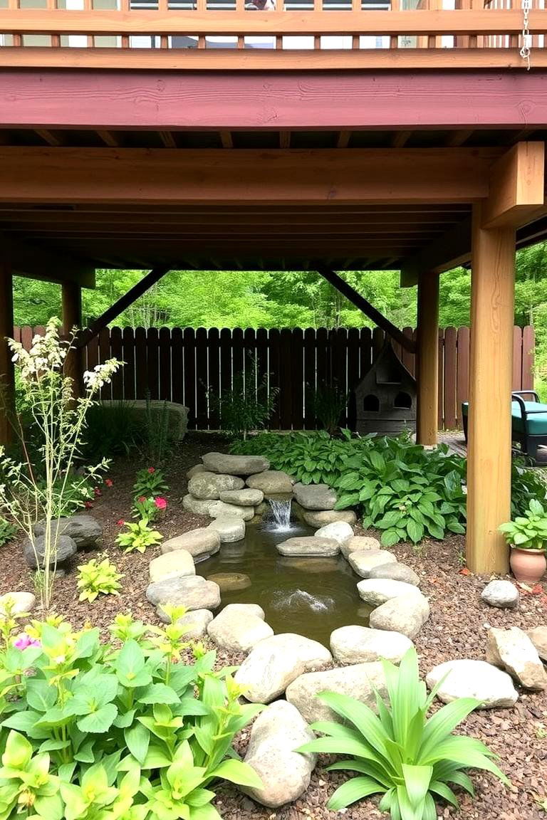 Wildlife Friendly Garden - 24 Under Deck Landscaping Ideas