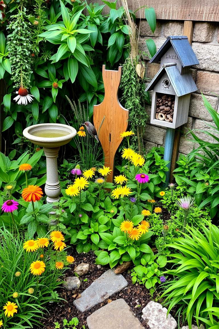 Wildlife Habitat Garden - 24 Corner Garden Ideas