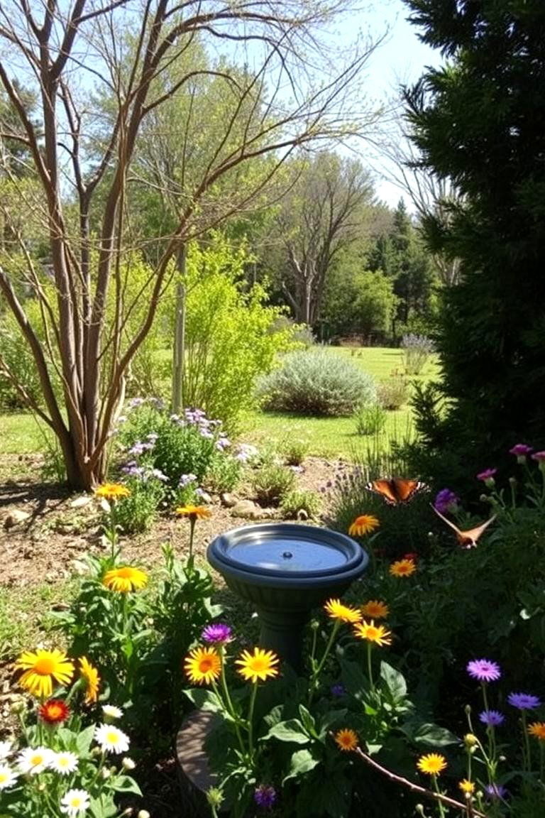 Wildlife Habitat with Native Plants - 24 Large Backyard Landscaping Ideas