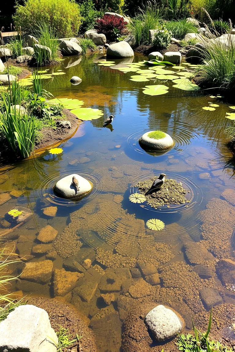 Wildlife Haven Pond - 24 Pond Landscaping Ideas