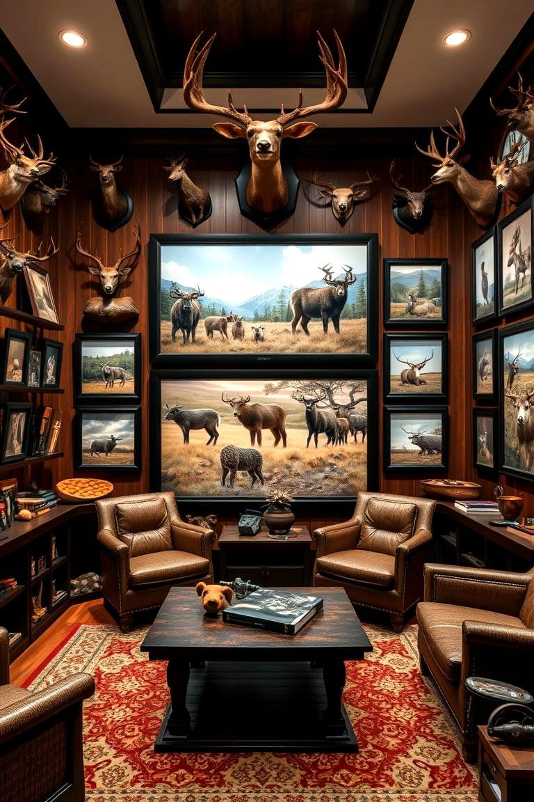 Wildlife Photography Gallery - 24 Hunting Trophy Room Ideas