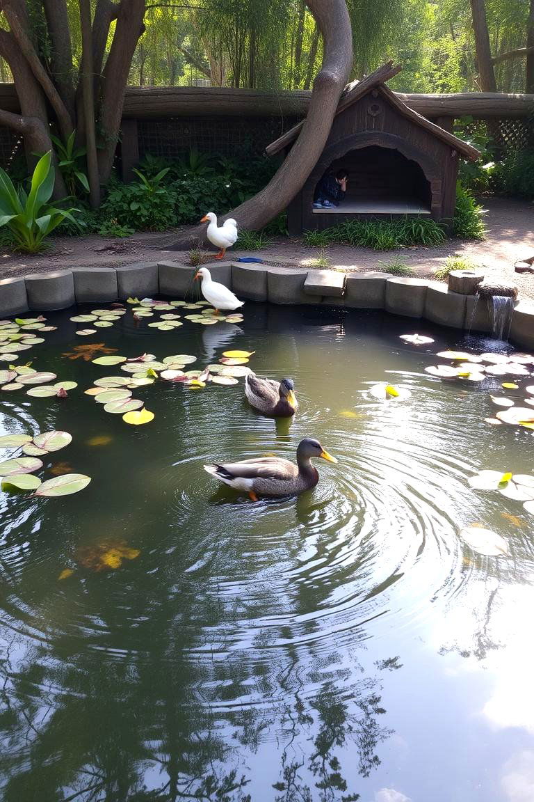 Wildlife Sanctuary Duck Pond - 24 Duck Pond Ideas