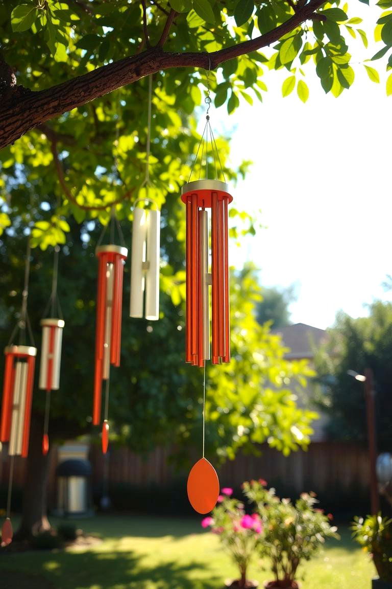 Wind Chime Symphony - 24 Sensory Garden Ideas