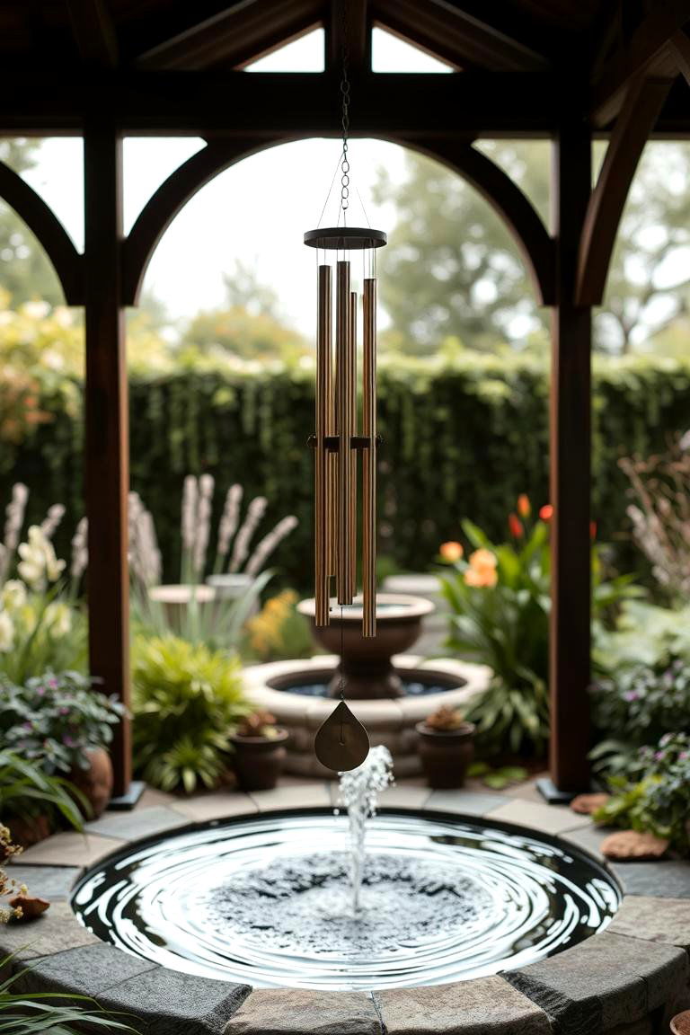 Wind Chime and Soundscape Garden - 24 Japanese Garden Ideas