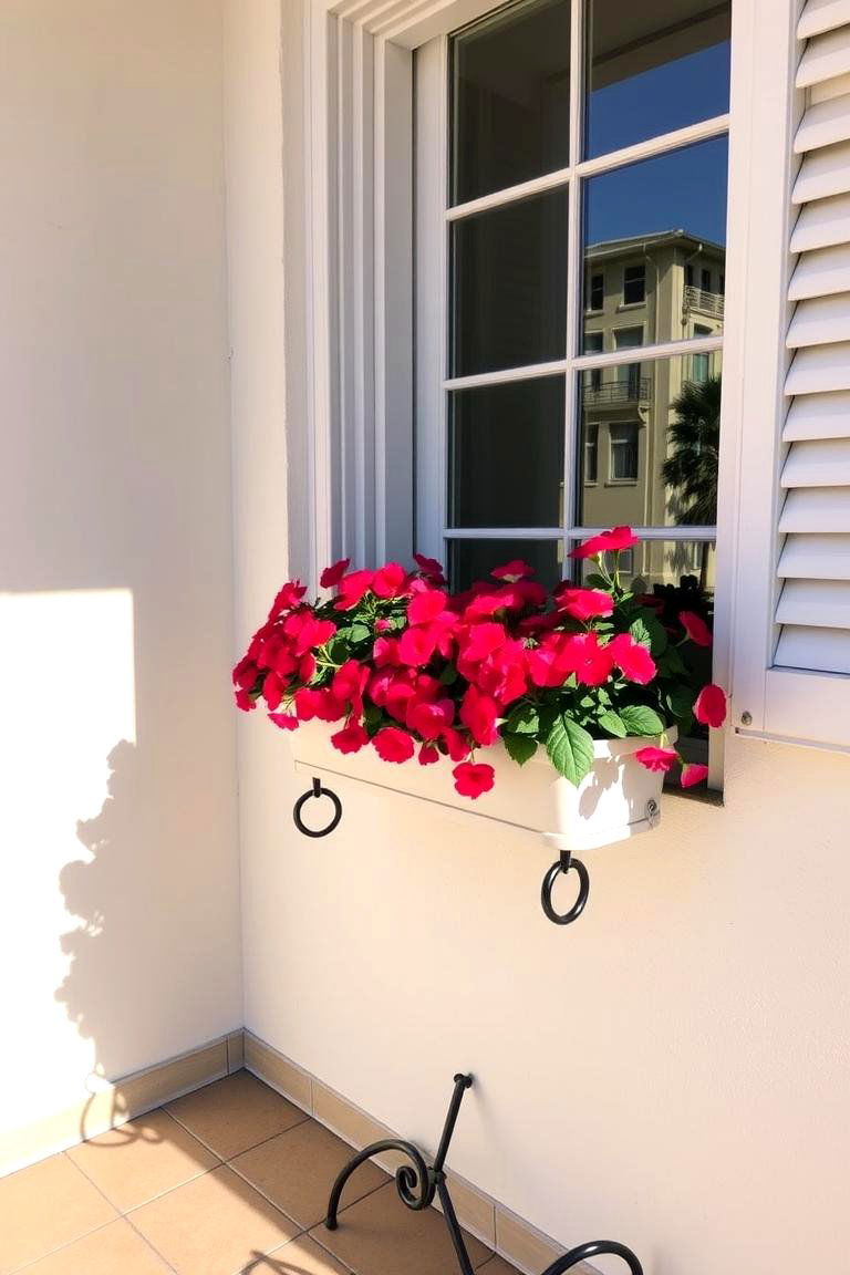 Window Box Stand - 24 Outdoor Plant Stand Ideas