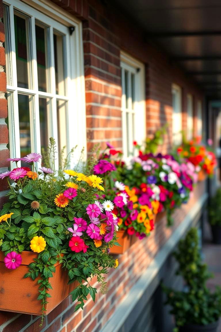 Window Box Wonders - 24 Budget Small Garden Ideas