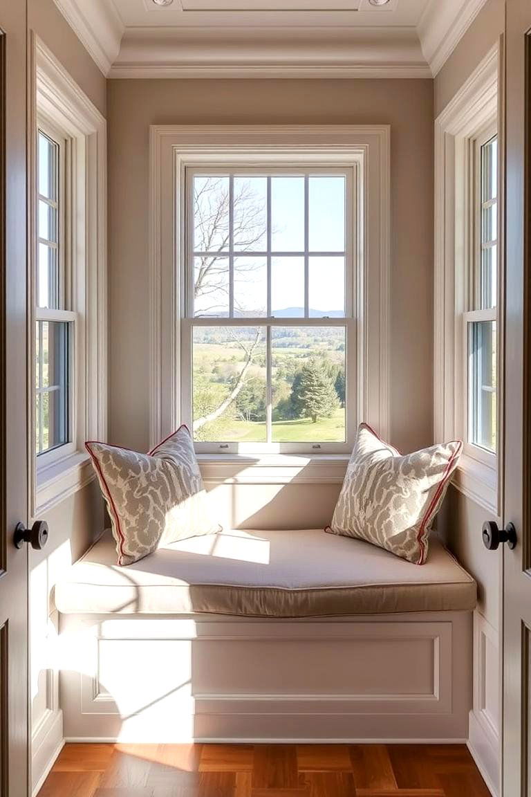 Window Seat Charm - 24 Cottage Bedroom Ideas