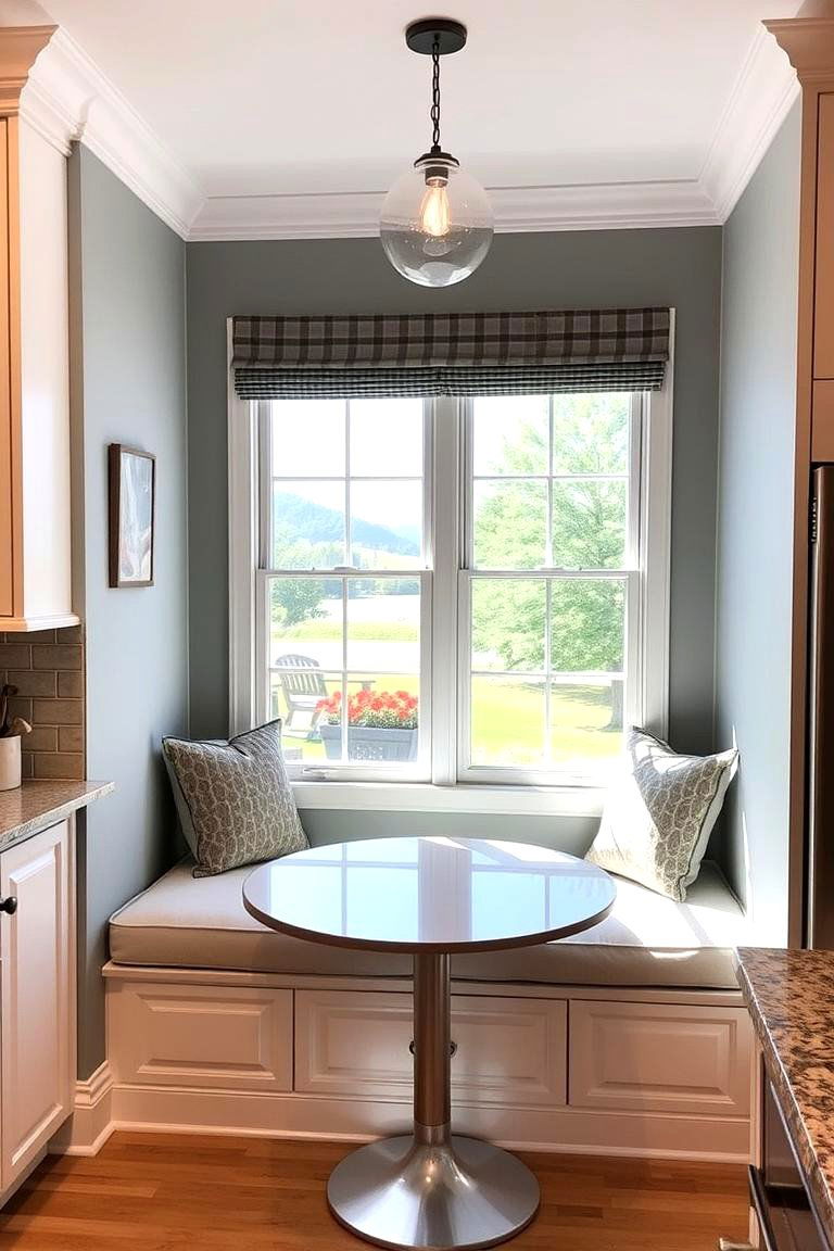 Window Seat Dining - 24 Eat in Kitchen Ideas