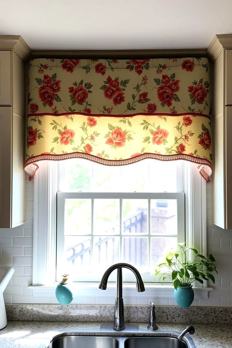 Window Treatments e.g - 24 Traditional Kitchen Ideas