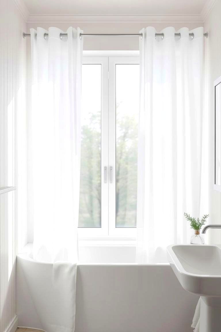 Window Treatments for Natural Light - 24 Western Bathroom Ideas