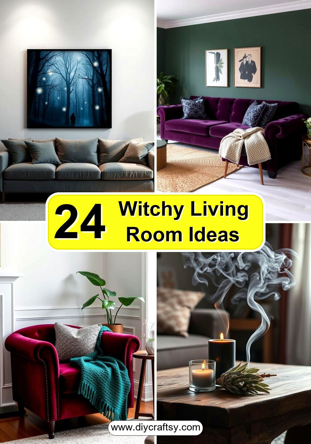 Witchy Living Room Ideas