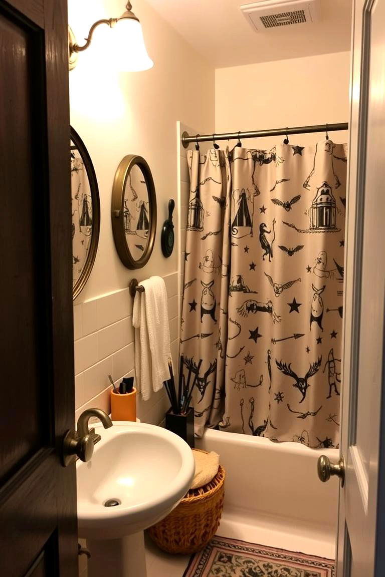 Wizarding World Accessories - 24 Harry Potter Bathroom Ideas