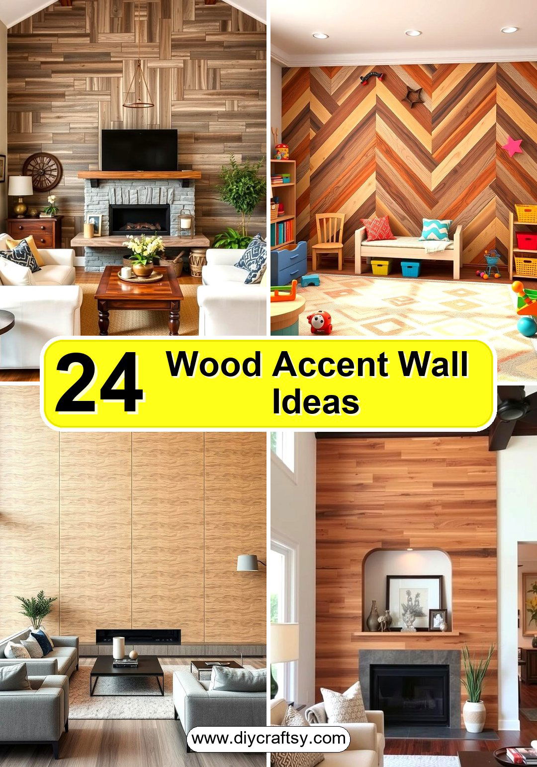 Wood Accent Wall Ideas