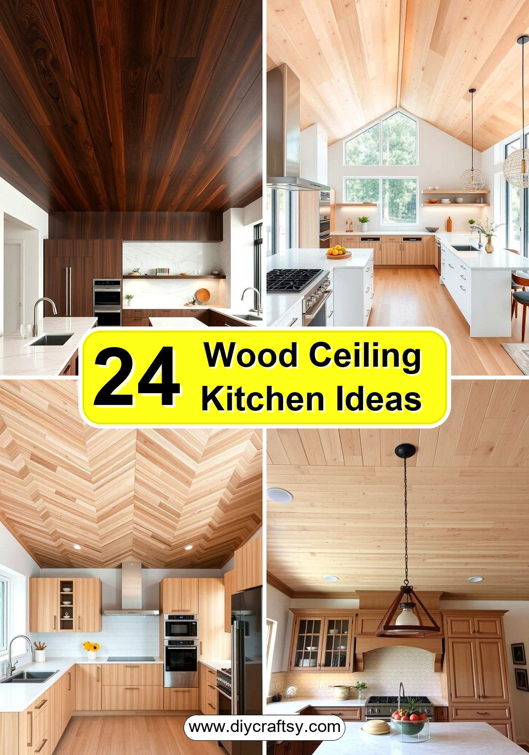 Wood Ceiling Kitchen Ideas