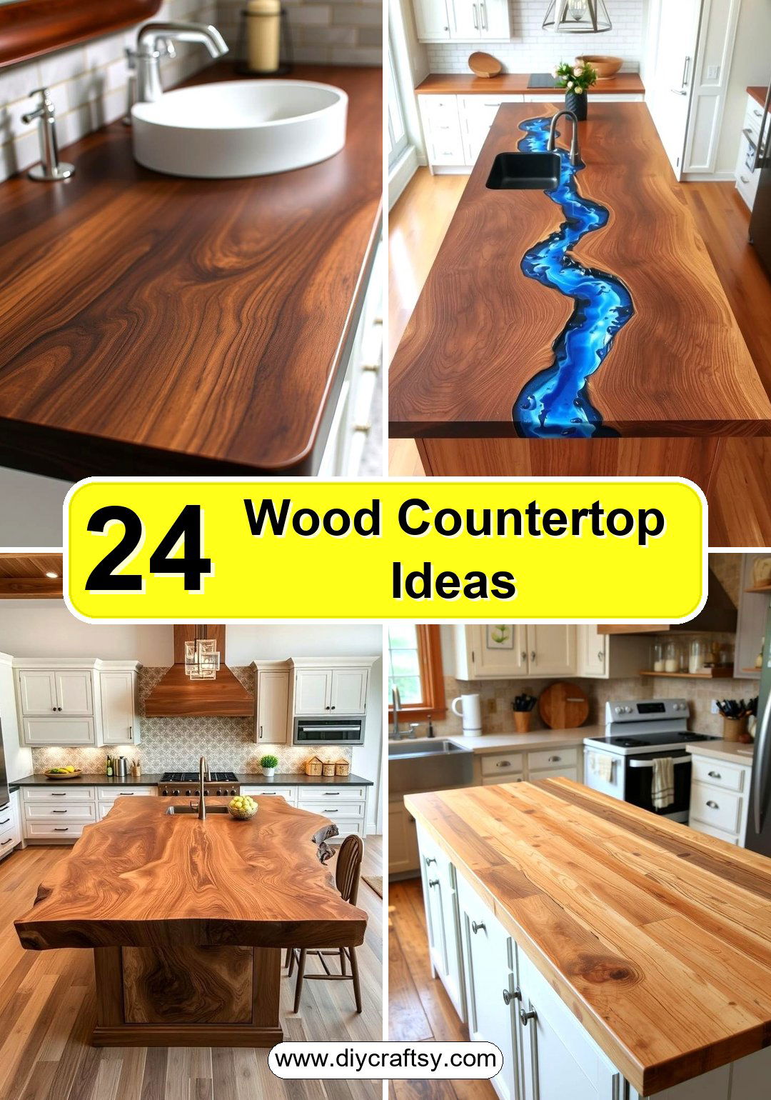 Wood Countertop Ideas