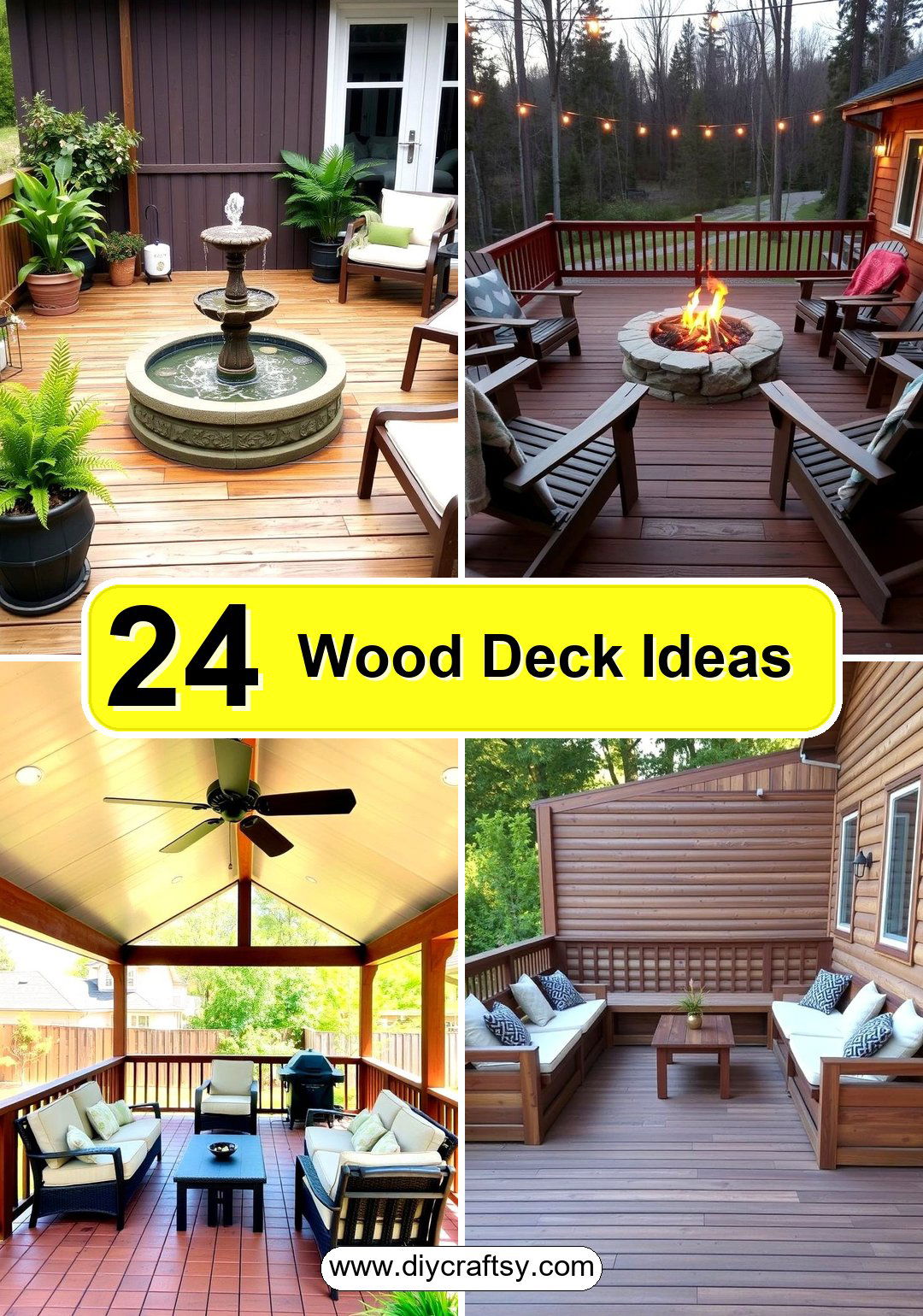 Wood Deck Ideas