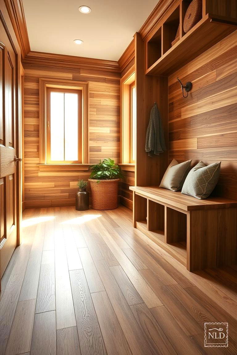 Wood Look Tiles for the Warmth of Hardwood - 24 Mudroom Tile Floor Ideas