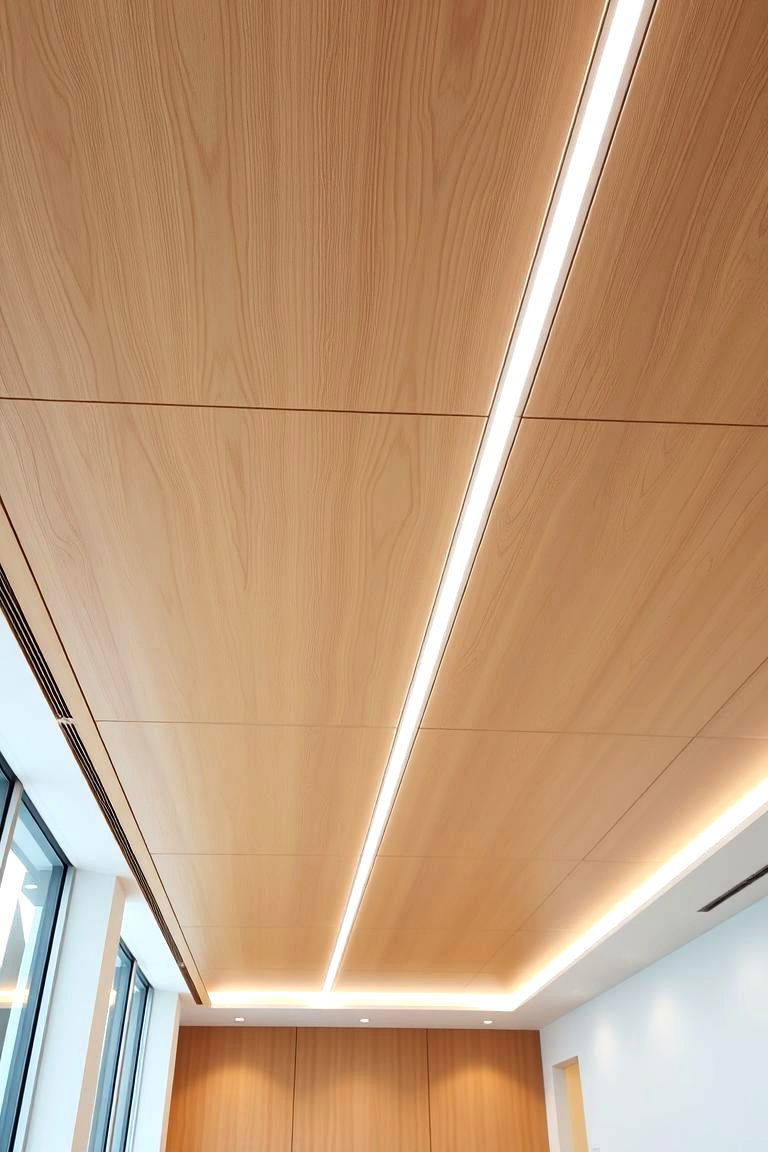 Wood Panel Ceiling - 24 Wood Ceiling Ideas
