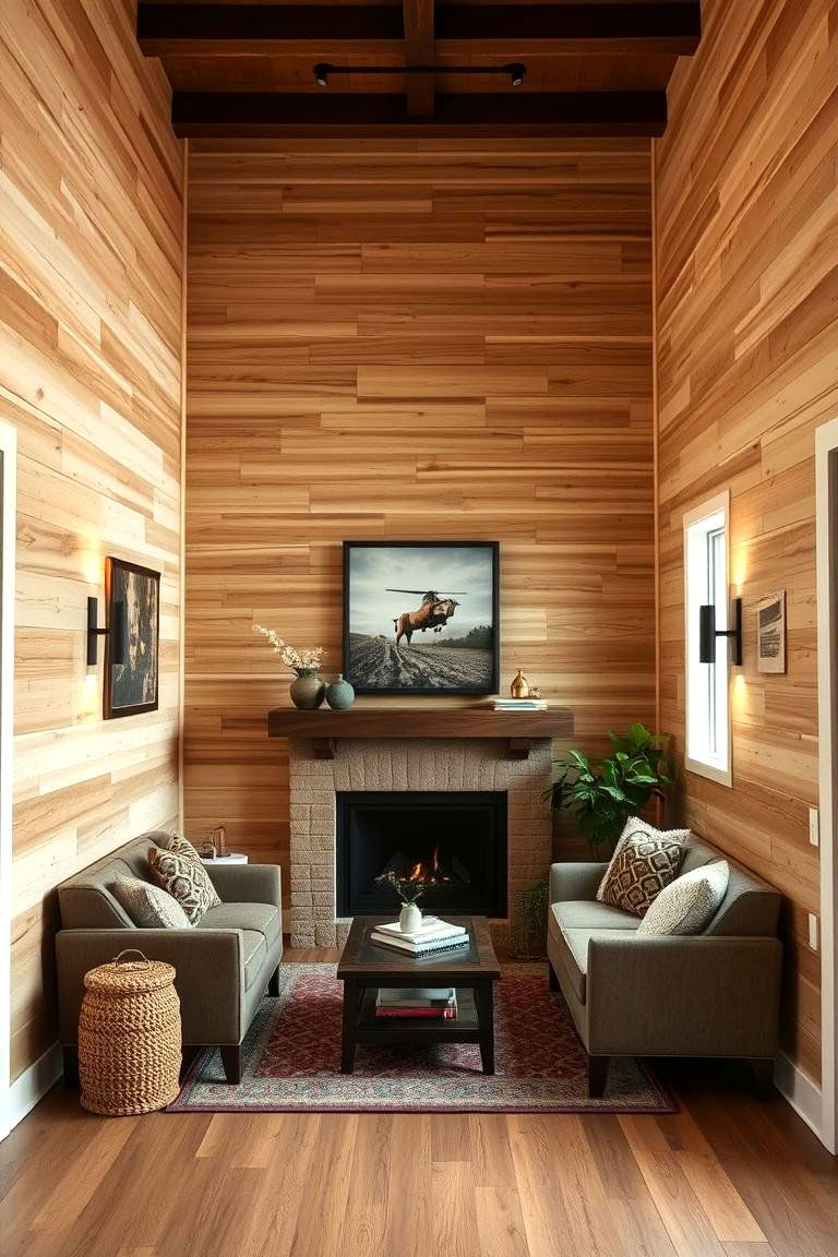 Wood Paneling Effect - 24 Wall Texture Ideas