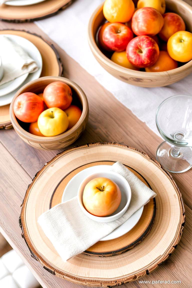 Wooden Accents - 24 Dining Table Decor Ideas