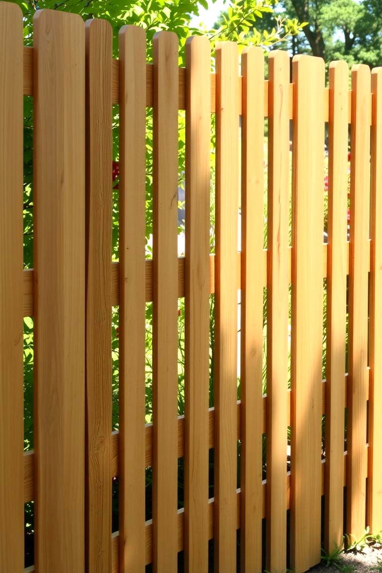 Wooden Fence Garden Divider - 24 Garden Divider Ideas
