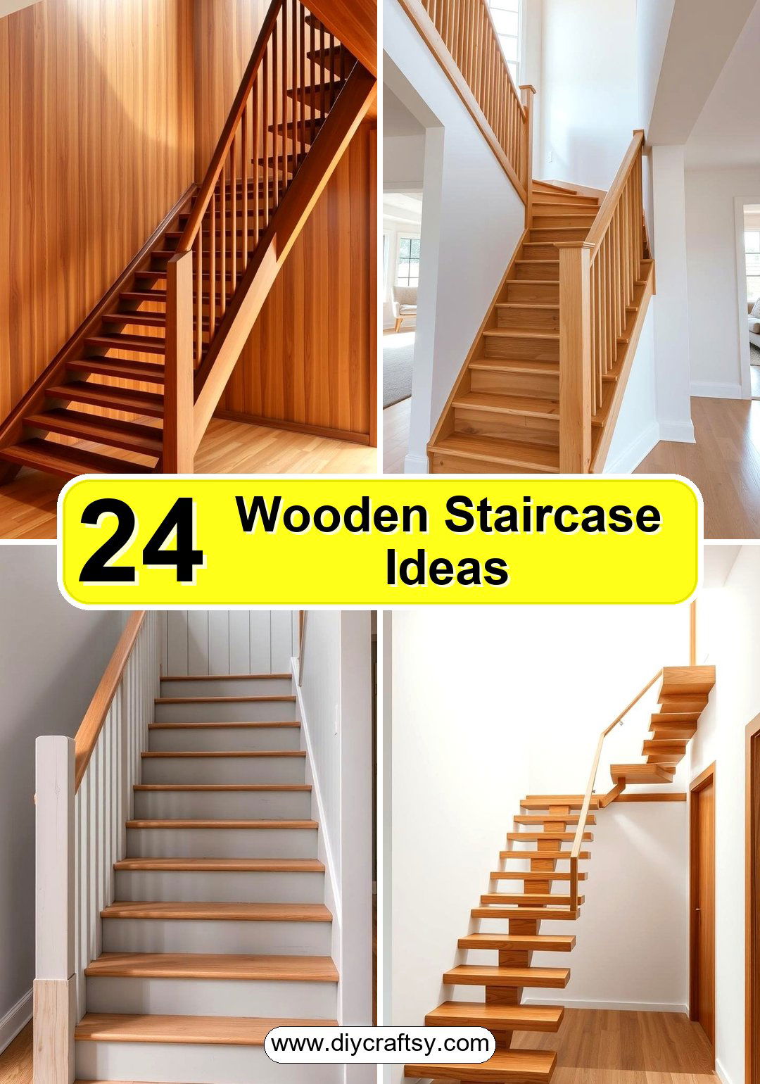 Wooden Staircase Ideas