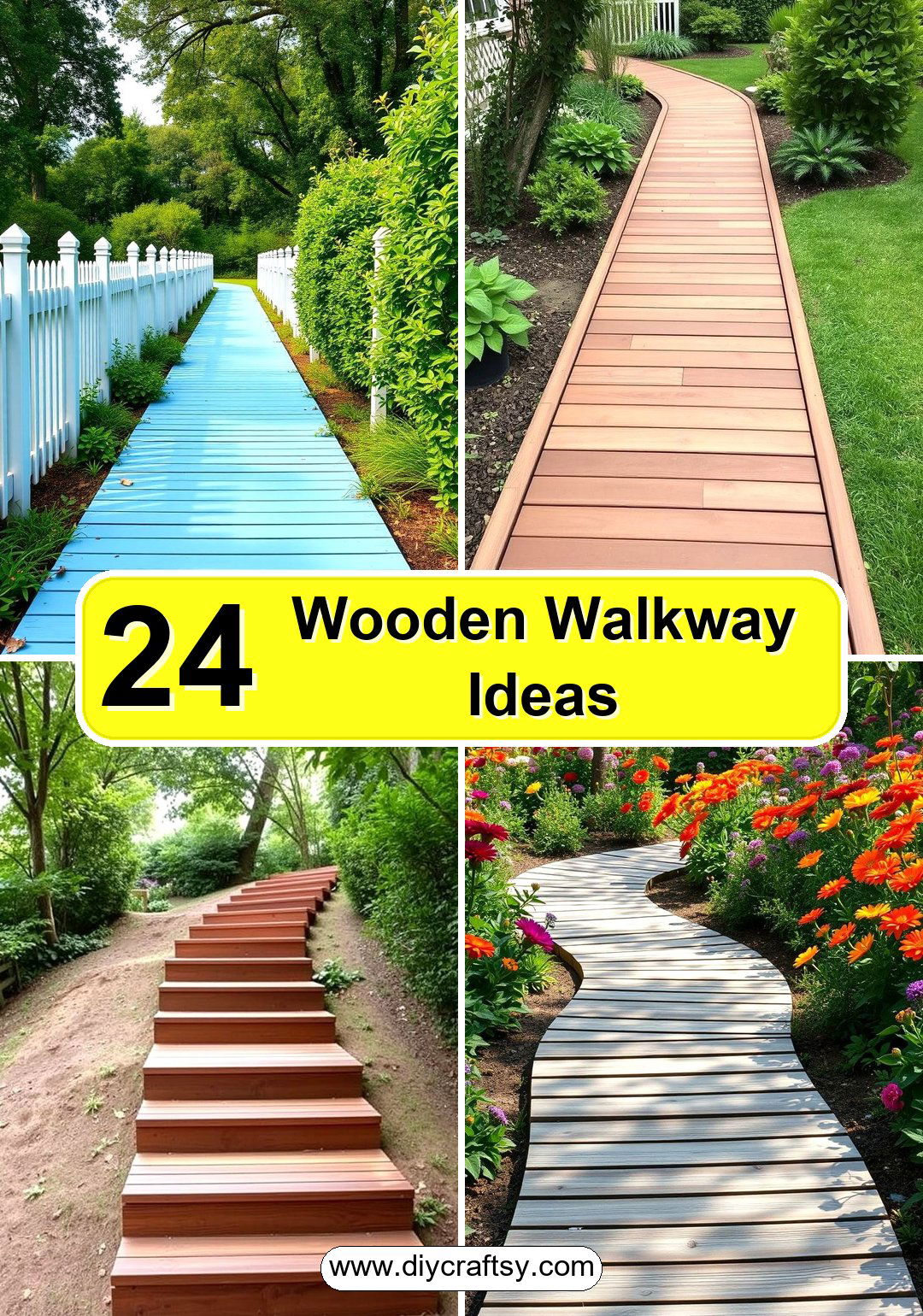 Wooden Walkway Ideas