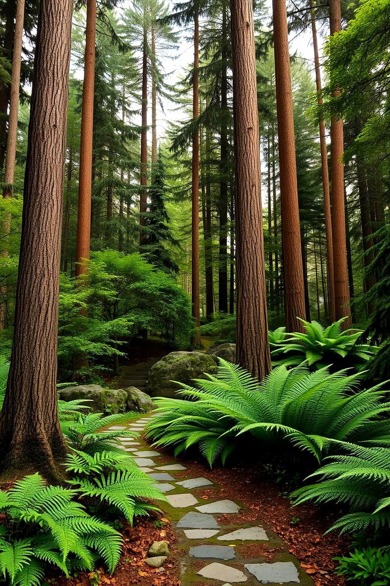Woodland Garden - 24 Enclosed Garden Ideas