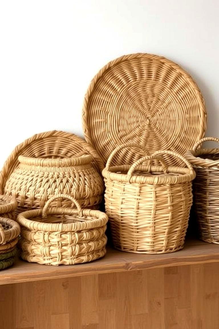 Woven Baskets - 24 Western Decor Ideas