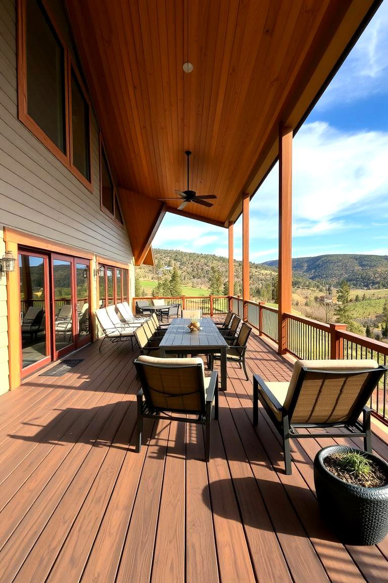 Wraparound Deck - 24 Backyard Deck Ideas
