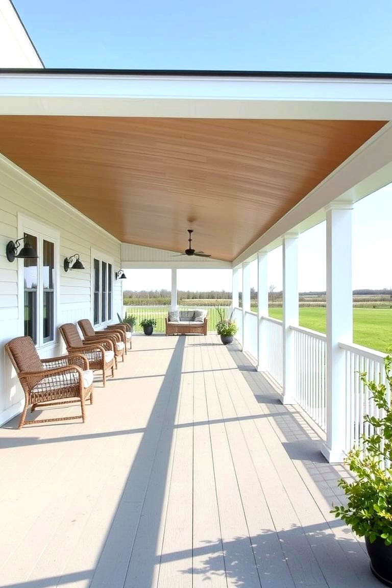 Wraparound Porch - 24 Modern Farmhouse Exterior