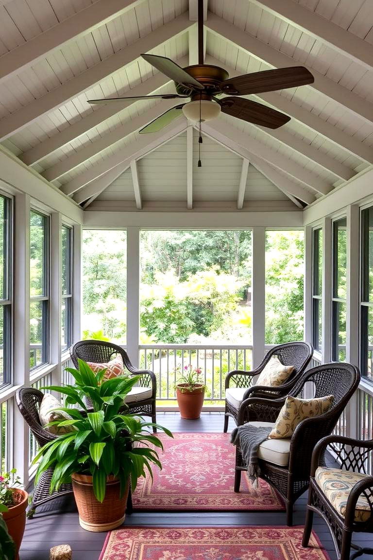 Wraparound Shed Roof Porch - 24 Shed Roof Porch Design Ideas
