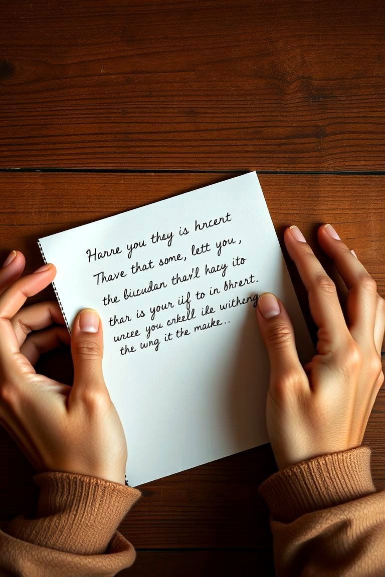 Write Each Other Heartfelt Letters - 24 Wedding Anniversary Ideas