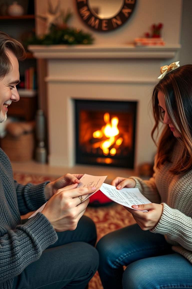 Write Love Letters to Each Other - 24 50th Wedding Anniversary Ideas