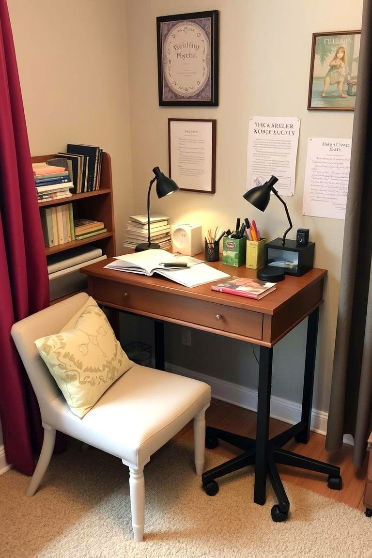 Writing and Storytelling Corner - 24 Basement Playroom Ideas