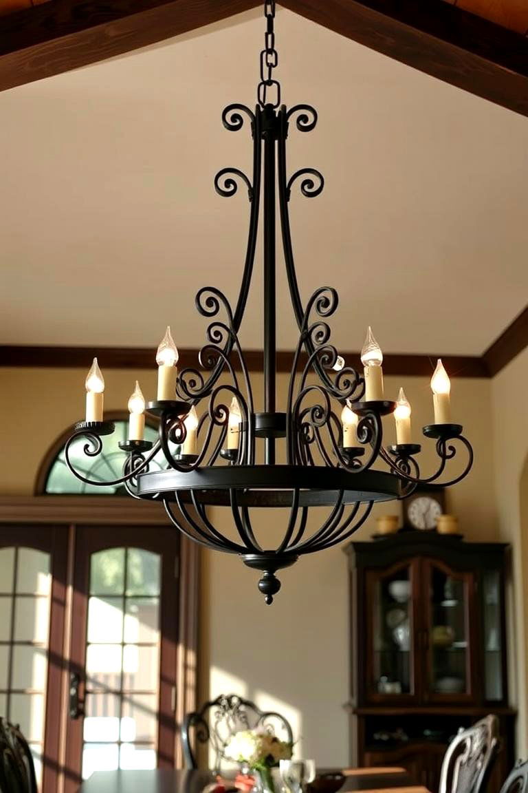 Wrought Iron Details - 24 Tuscan Interior Design Ideas
