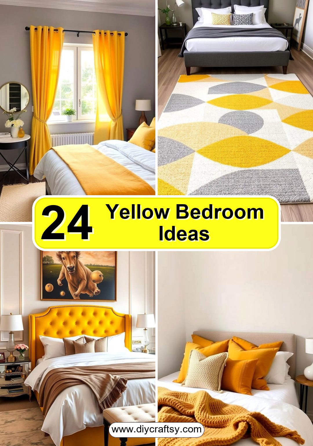 Yellow Bedroom Ideas
