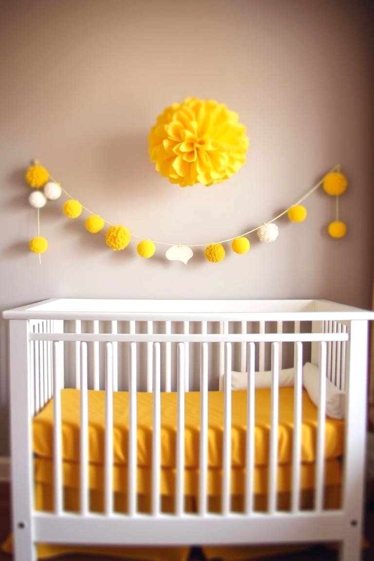 Yellow Garland - 24 Yellow Nursery Ideas