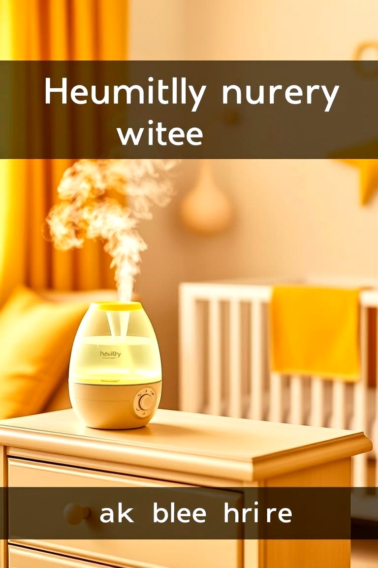 Yellow Humidifier - 24 Yellow Nursery Ideas